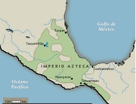 Ubicacion de la cultura azteca